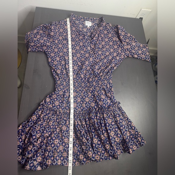 Misa Los Angeles Lorena Tile smocked mini dress - Picture 10 of 12